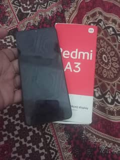 Redme A3 4+128gb with original box only one time Glass change