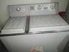 Double washing machine