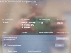 laptop for gaming and work 4gb gpu 16 gb ram 512gb SSD