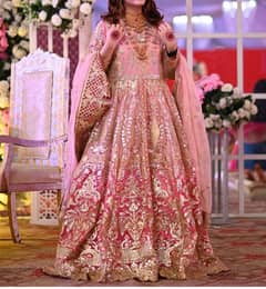 Long maxi with inner attached and dopatta