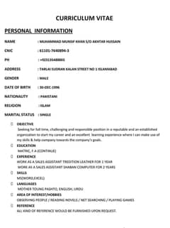 need a job