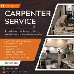 Carpenter Service Available