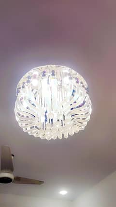 its chandelier