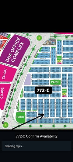 10 Marla Corner Park facing available for sale
