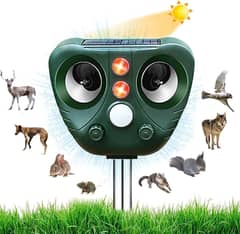 outdoor Solar birds Ultrasonic Animal Repeller Pest control waterproof