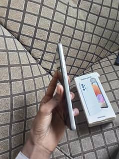 samsung a32 with box 6 128 all okay no any fault read more