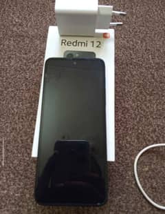 Xiaomi Redmi 12 All ok with box never open look like pin pack 8/128