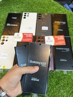 Samsung galaxy s22 ultra official pta 8/128,12/156,12/512 available