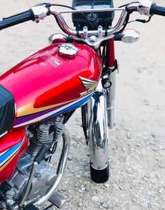 Honda CG 125 model 2009 urgent sale 03226337607 WhatsApp number