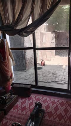 Aluminum Door Frame with Glass For Sell