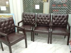 vister chair like new 4 pec