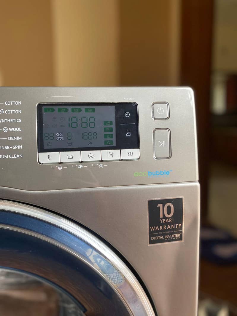 Samsung front load fully  Automatic machine 1