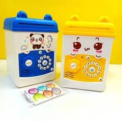 Product Name*: Musical Cartoon Money Safe Bank For Kids - 1 Pc