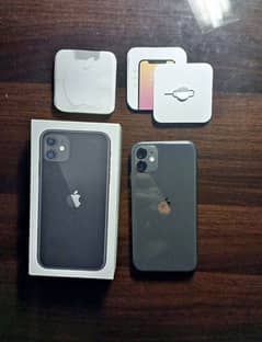 I phone 11 128gb dual sim pta complete box