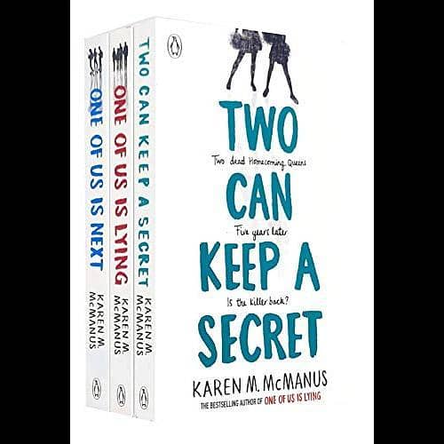 Karen M. McManus - One Of Us Is Lying, One Of Us Is Next, Two Can Keep a Secret - 3 Book Set