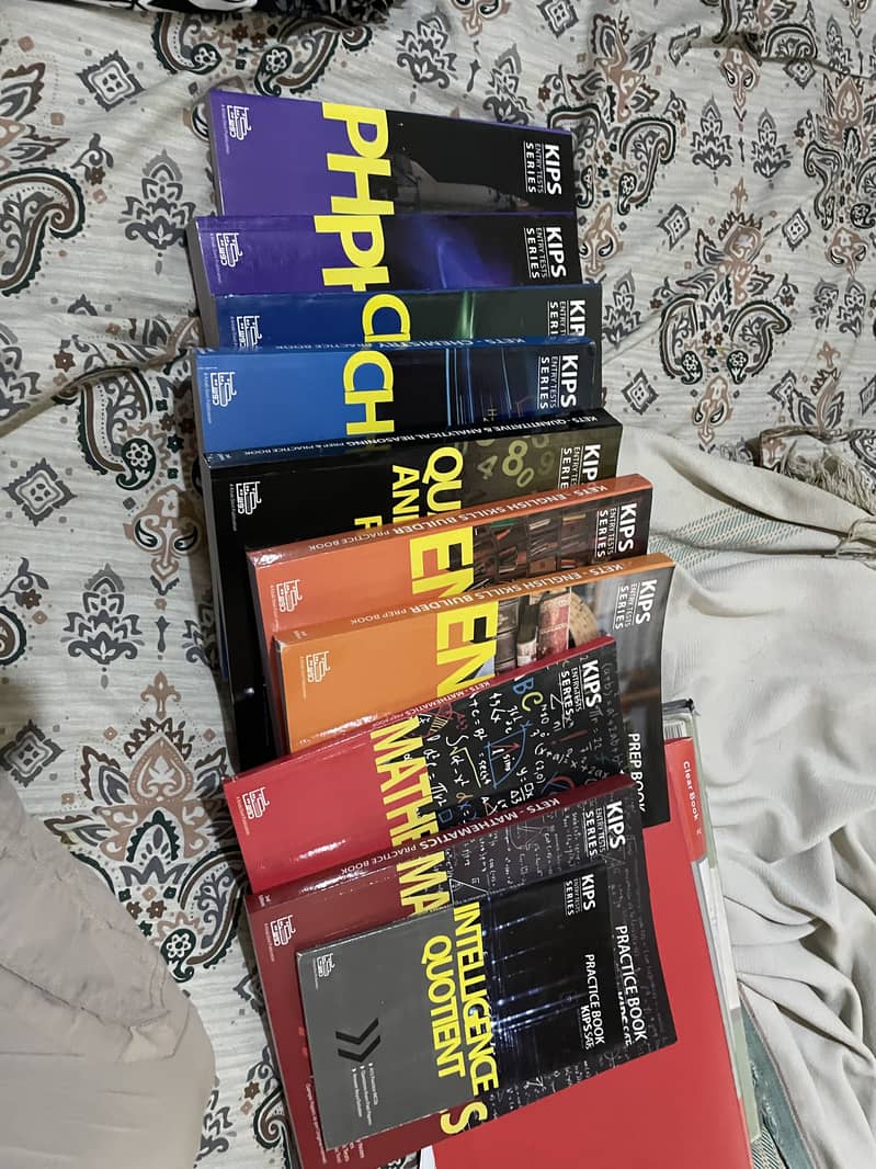 KIPS(KETS)-NET-ECAT-GIKI-FAST PREP AND PRACTICE BOOKS UNMARKED. 3
