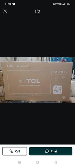 brand new TCL LED 43'