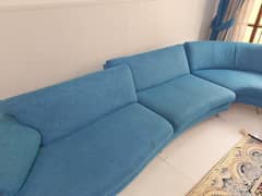 premium colour sofa 9 seater sofa and 2  chairs