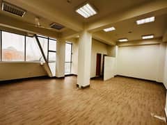 822 sft office space available at commercial building in G-10 Markaz.
