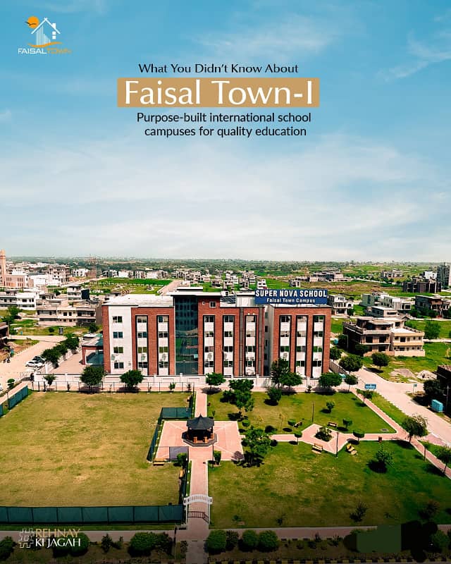 10 MARLA PLOT FOR SALE in FAISAL TOWN BLOCK C 2