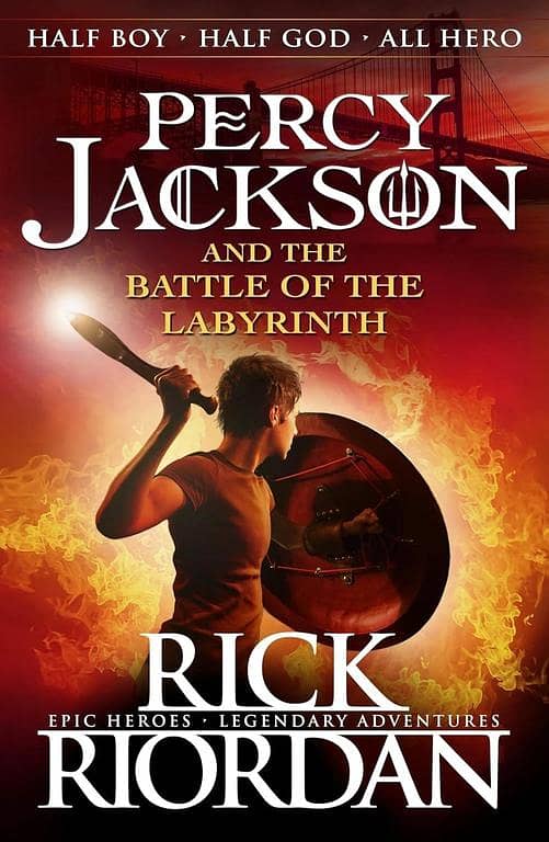 Rick Riordan's Percy Jackson and the Battle of the Labyrinth - Best Selling Novel