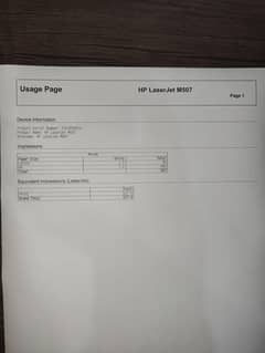 HP LaserJet Enterprise M507dn – brand new condition