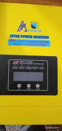 Affar Power MPPT Hybrid Solar Charge Controller – 12/24V Auto Detect