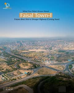 8 MARLA CORNER PLOT FOR SALE in FAISAL TOWN BLOCK A