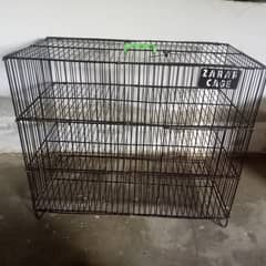 zarar bird carry cage 3 portion