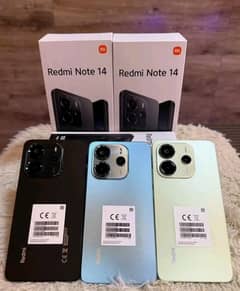 Redmi Note 14 8 GB RAM 256 GB ROM PTA Approved  1 Year Warranty