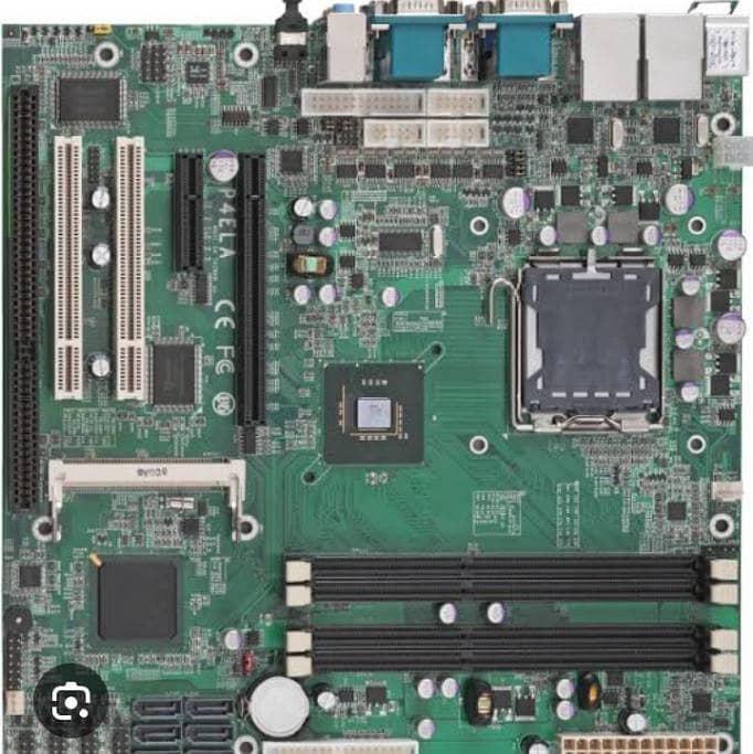 core 2 duo motherboard with processor 0