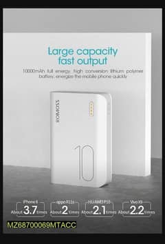 portabal 10000 mah _Romoss_ powerbank