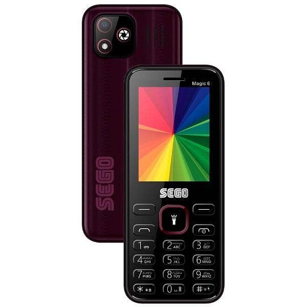 SEGO Magic 6 | 2.4" Brilliant Display | Voice Changer | Glass Design