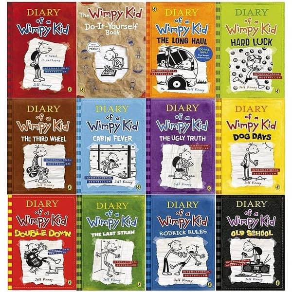 Diary of a Wimpy Kid Complete Series (Books 1 to 12) - KBS