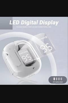 LED Digital Display _  Smart Touch Control _ Earbuds