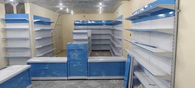 pharmacy racks / Wall rack / cash counter / double side rack / hand b