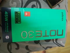 note 30 infinix 256gb 8gb ram