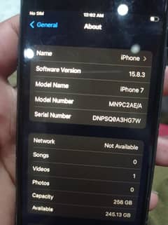 iphone 7 256gb pta aproved  read add