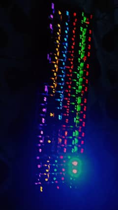 mechanical keyboard with blue switches