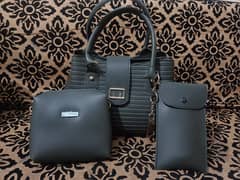 brand new three piece bag