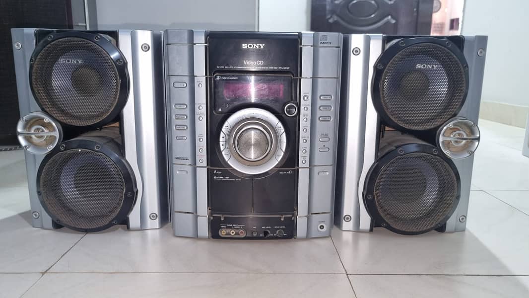 Sony Mini Hi-Fi Component System MHC-RV222 – Powerful Sound System 0
