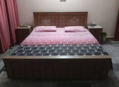 King Size Bed With Mattress.