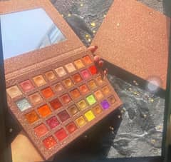 eyeshadow palette eyeliner and maskara