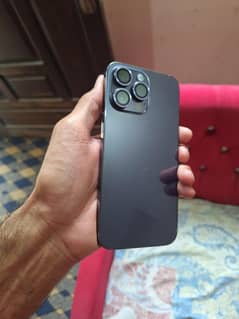 I phone 14 pro max 128 gb  dual peychal