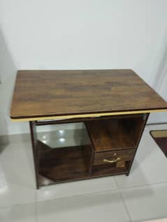 Stylish Brown Table – Barely Used (Only 15 Days)
