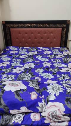 Double bed new only  few  used