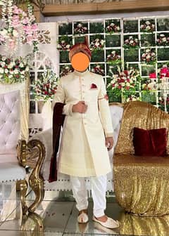 Dulha Jee Sherwani One time used
