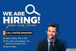 need staff for work as part time.