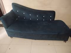 blue sofa