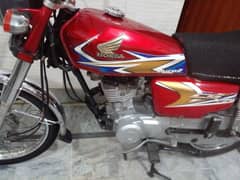 honda 125 in good condition biometric available 20 model